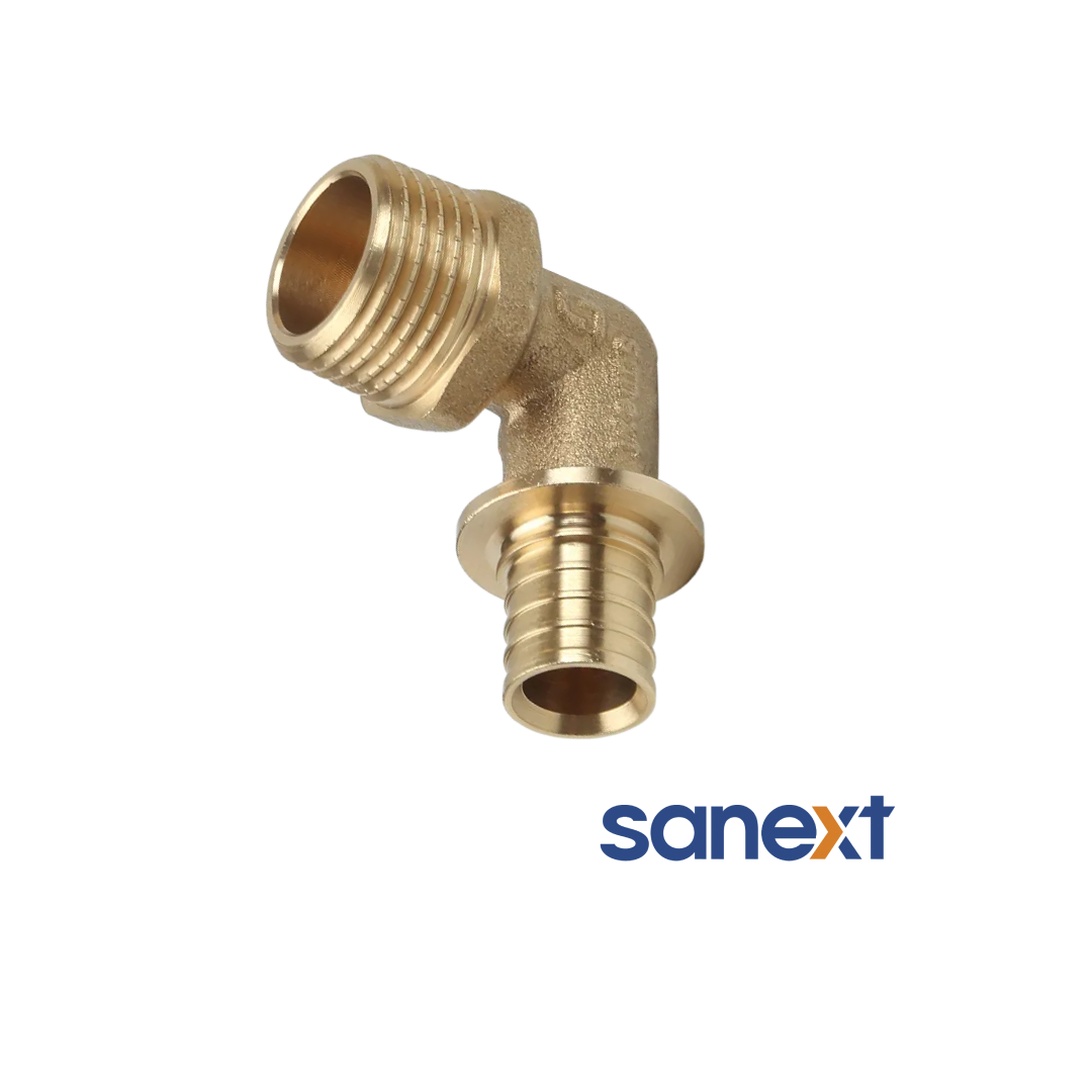 Угольник с наружной резьбой 16х1/2" SANEXT
